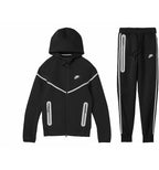 CONJUNTO NIKE TECH FLEECE NEGRO REFLECTANTE