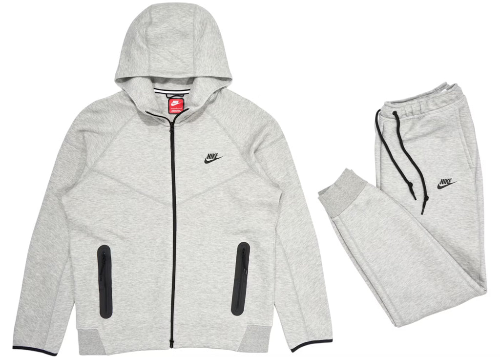 CONJUNTO NIKE TECH FLEECE GRIS NEW GEN