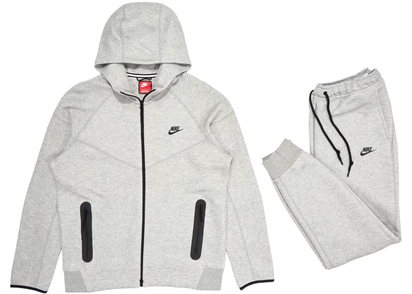 CONJUNTO NIKE TECH FLEECE GRIS NEW GEN