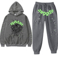 CONJUNTO SP5DER ! GRIS / VERDE