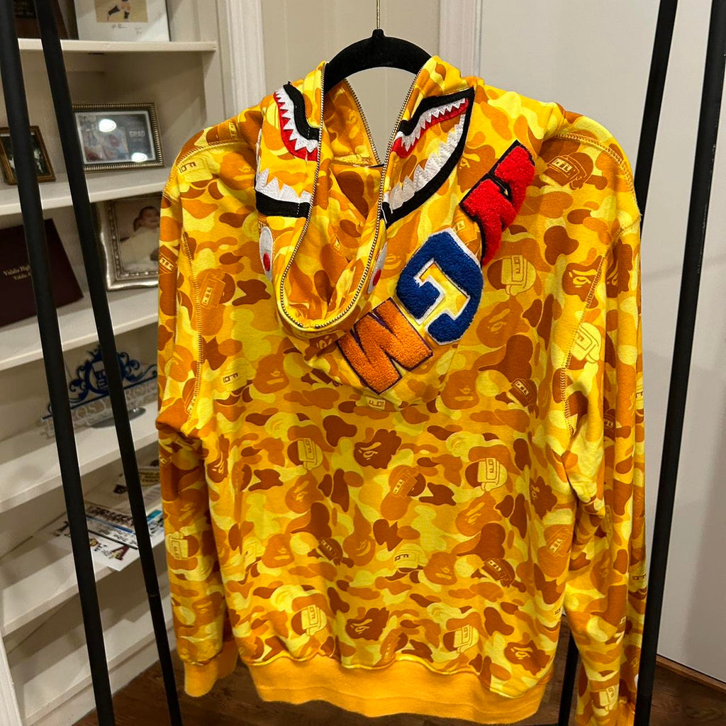 HOODIE BAPE DORADO