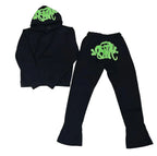 CONJUNTO SYNA WORLD NEGRO / VERDE