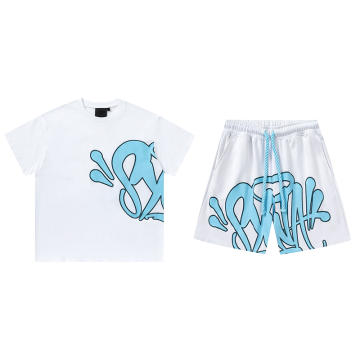 CONJUNTO SYNA WORLD BLANCO / AZUL VERANO
