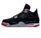 Air Jordan 4 Retro " Bred Reimagined " En cuero.