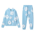 CONJUNTO DENIM TEARS CELESTE