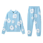 CONJUNTO DENIM TEARS CELESTE