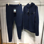 CONJUNTO NIKE TECH FLEECE AZUL OSCURO