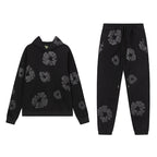 CONJUNTO DENIM TEARS NEGRO/ GRIS