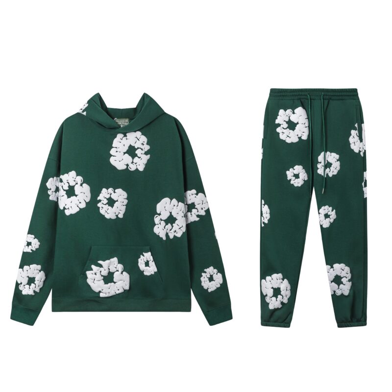 CONJUNTO DENIM TEARS VERDE