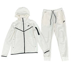 CONJUNTO NIKE TECH FLEECE BLANCO